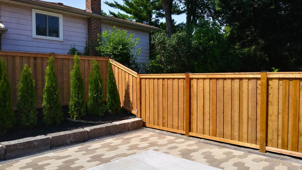 Wood Fence just installed